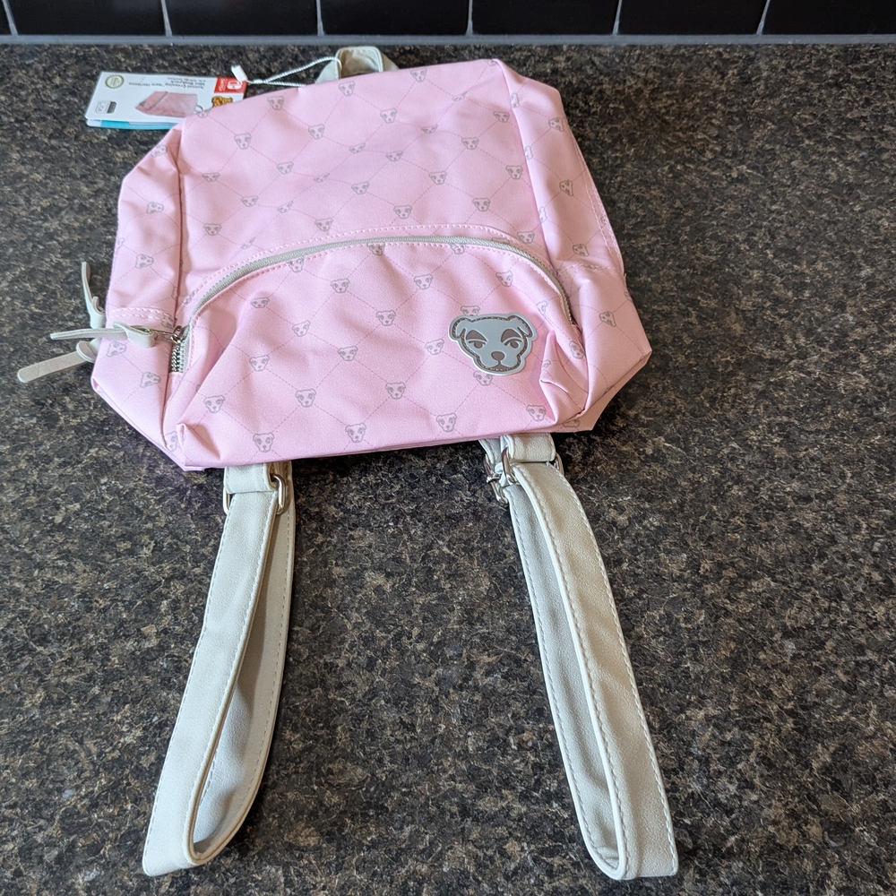 Nintendo Animal Crossing Pink Backpack - Picture 2 of 5